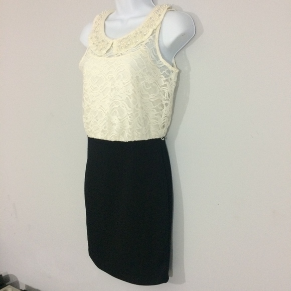 Candies Womens S Lace Sleeveless Midi Dress READ - Picture 2 of 8